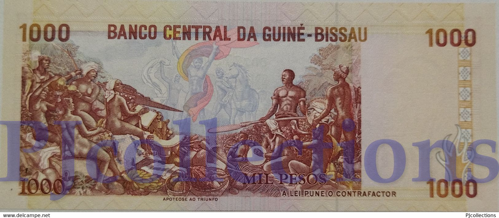 GUINEA BISSAU 1000 PESOS 1993 PICK 13b UNC - Guinea–Bissau