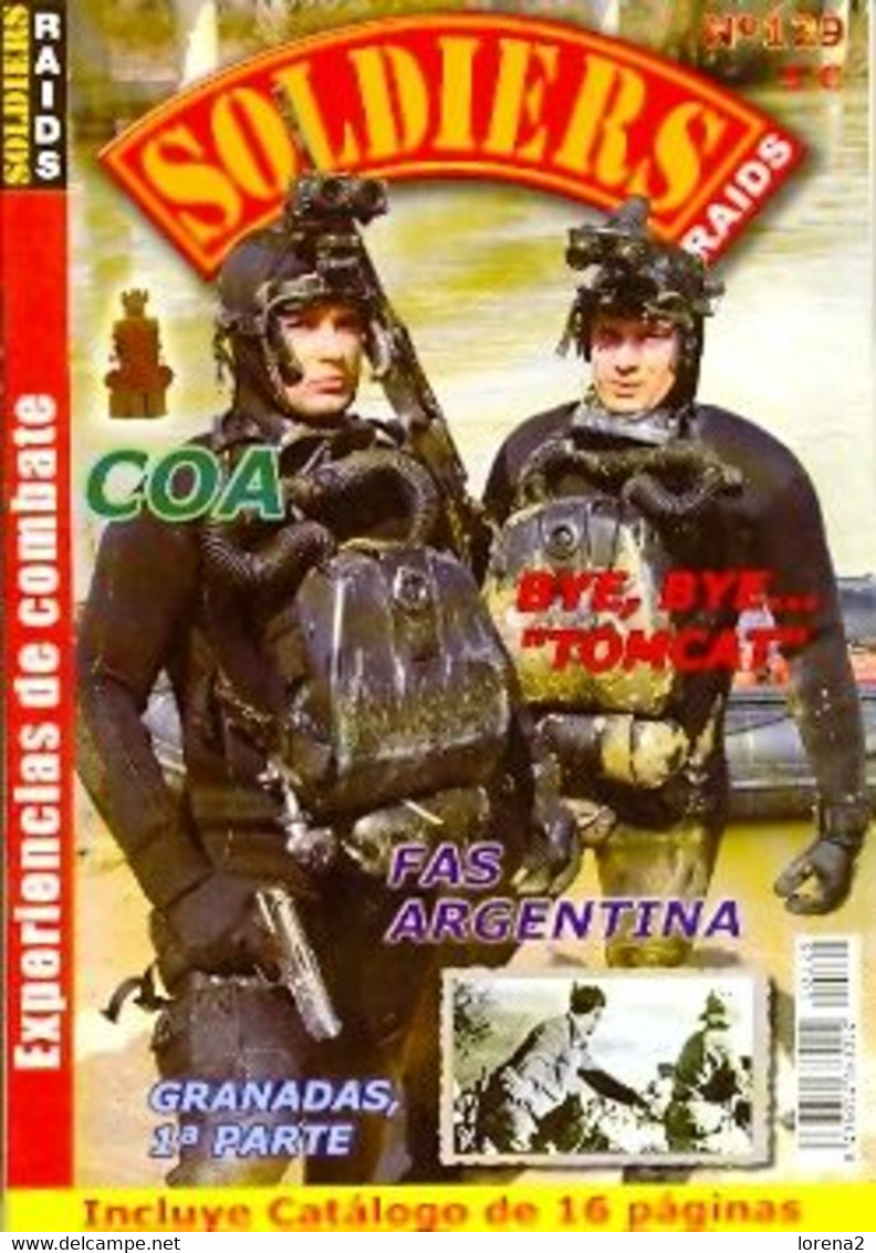 Revista Soldier Raids Nº 129. Rsr-129 - Sonstige & Ohne Zuordnung