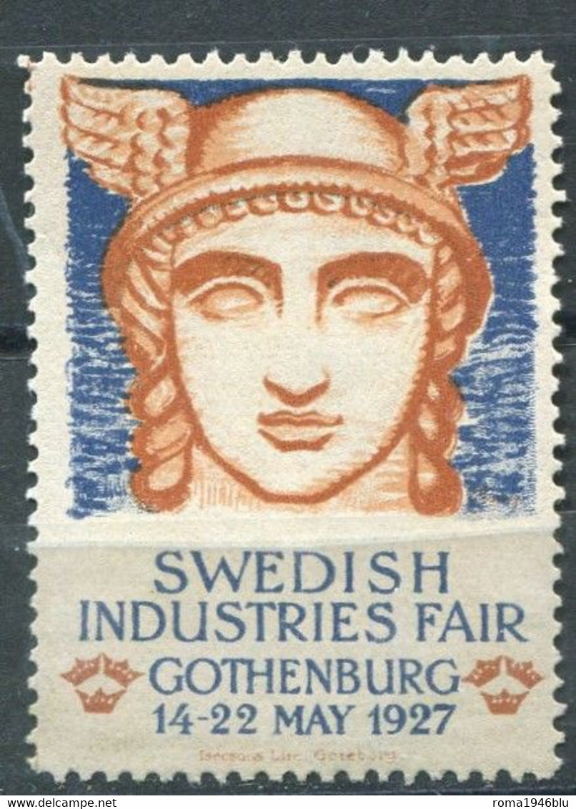 GOTENBORG 1927 SWEDISH INDUSTRIES FAIR - Erinnophilie