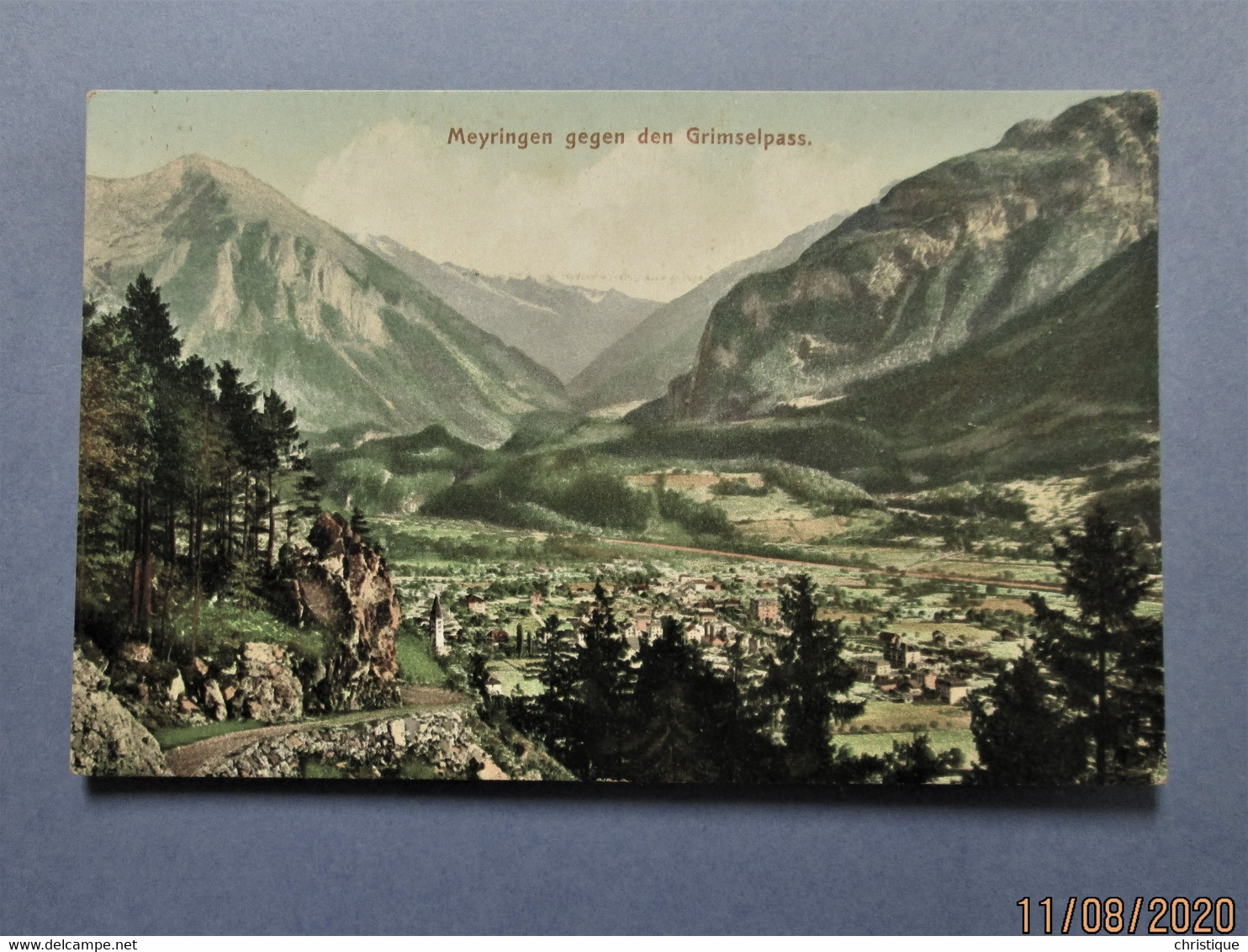 Meyringen,  Gegen Deu Grimselpass  Switzerland   1907-1915  Unused - Meyrin