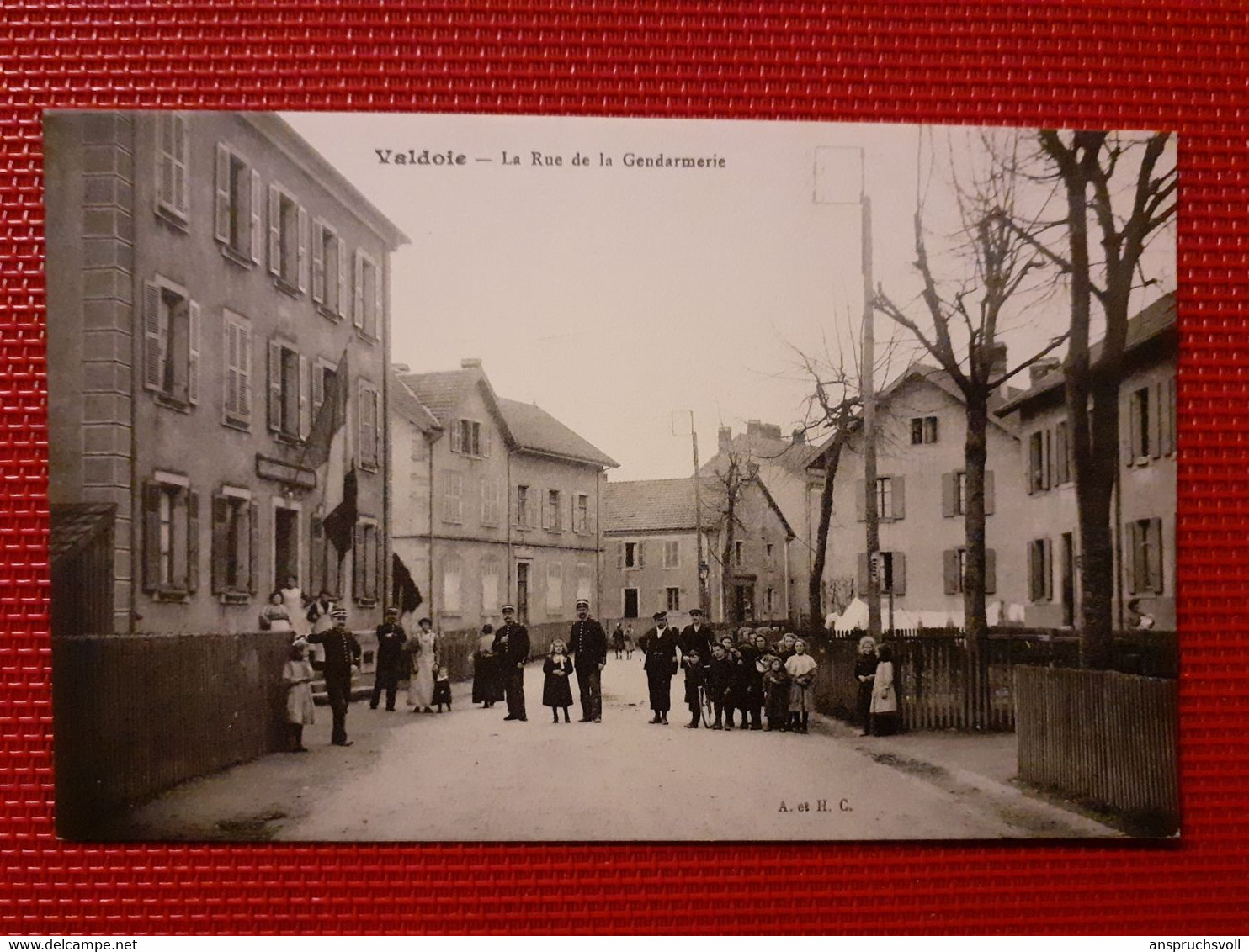 CPA - 90 - VALDOIE - La Rue De La Gendarmerie - Valdoie