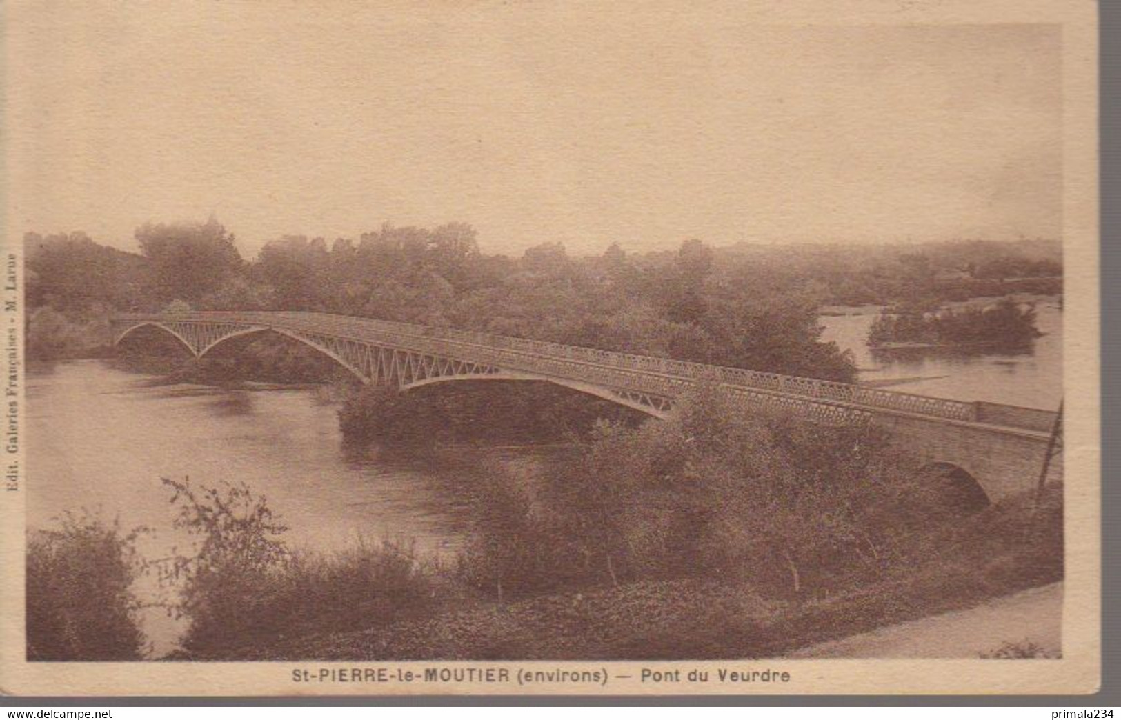 SAINT PIERRE LE MOUTIER -PONT DE VEURDRE - Saint Pierre Le Moutier