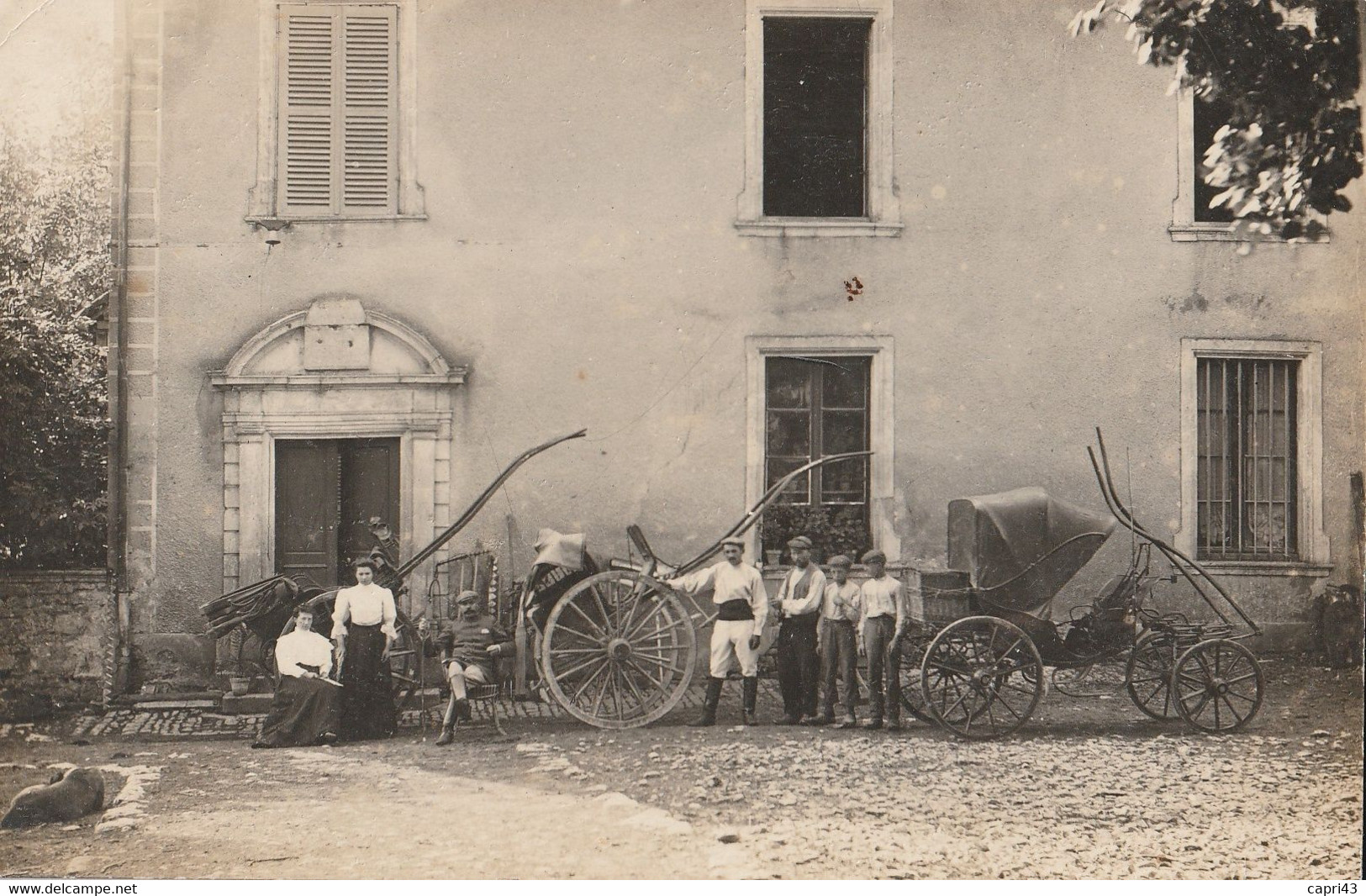 15  PIERREFORT  ??  CARTE PHOTO  Voir Au Dos Annotatioins  ( Trouve Dans Un Album De Famille Region Saint Flour) - Sonstige & Ohne Zuordnung