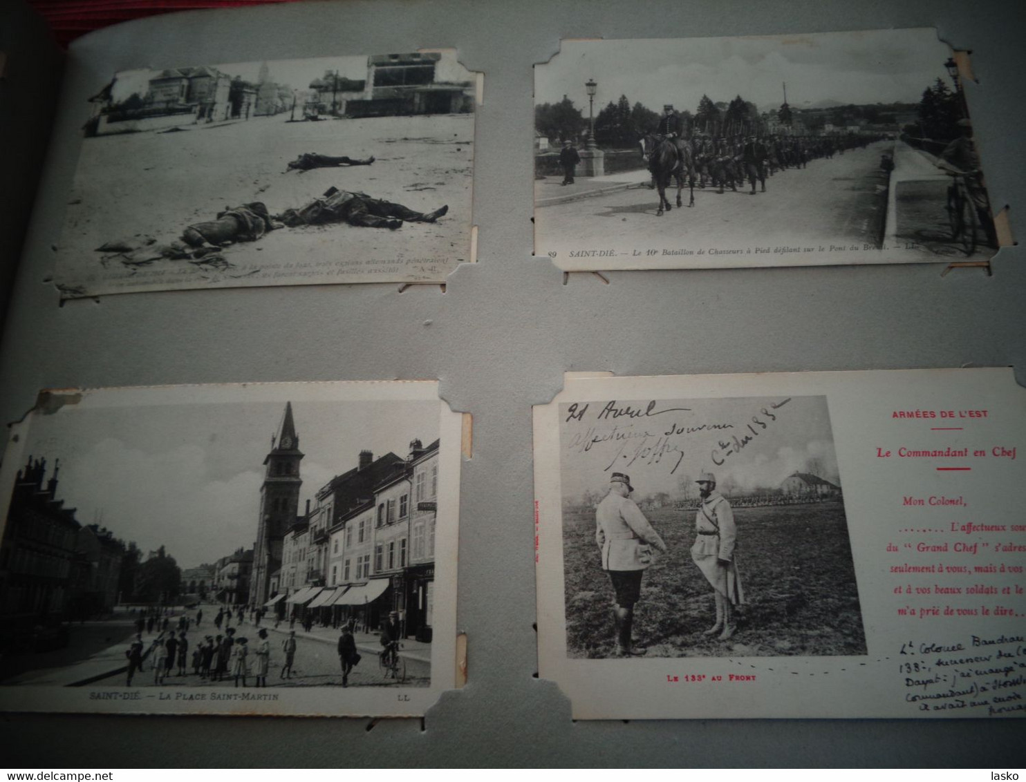 ALBUM DE CARTES ANCIENNES DE FAMILLE , FRANCE - ETRANGER - TOUTES LES CARTES SONT SCANER