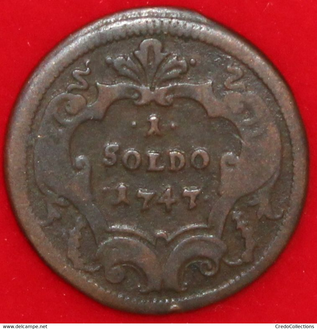 1 Soldo 1747, KM9, Gorizia, TB+ - Gorizia