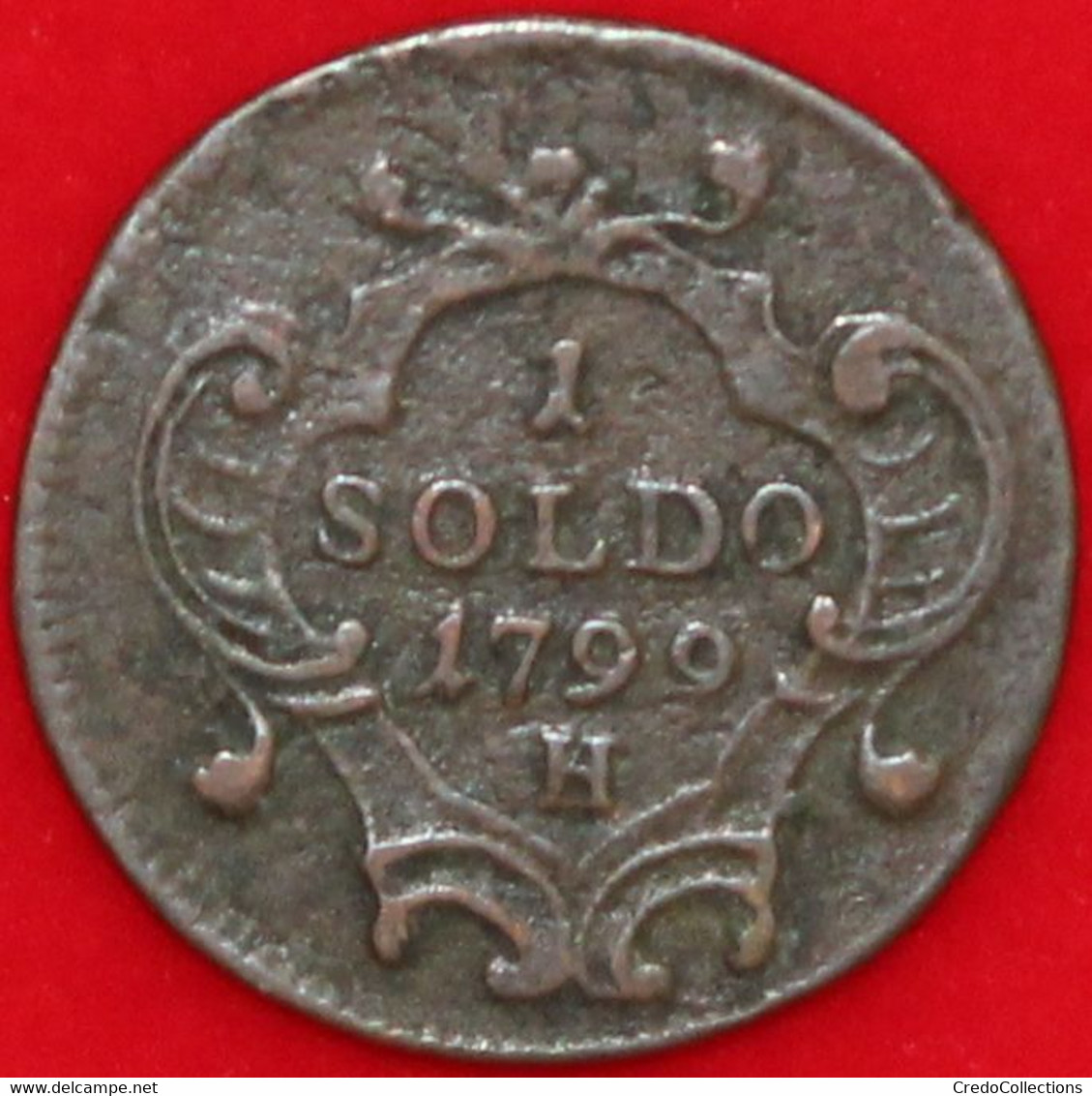 1 Soldo 1799 H, KM39, Gorizia, TTB - Gorizia