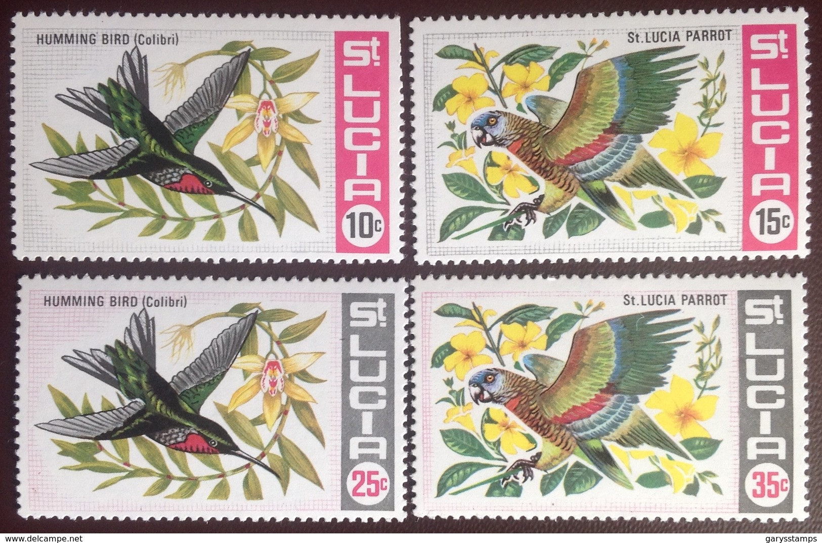 St Lucia 1969 Birds MNH - Otros & Sin Clasificación