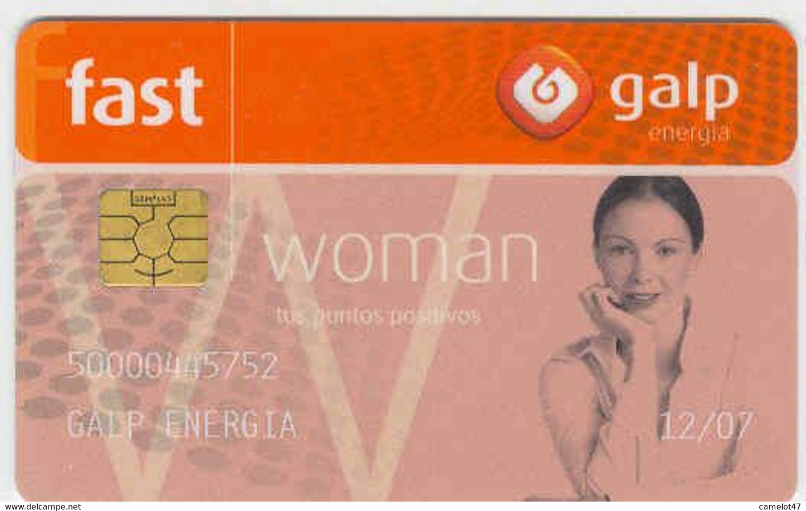 Carte â Puce Galp, Fast, Gas Carte Espagne, # Varios-52 - Olie