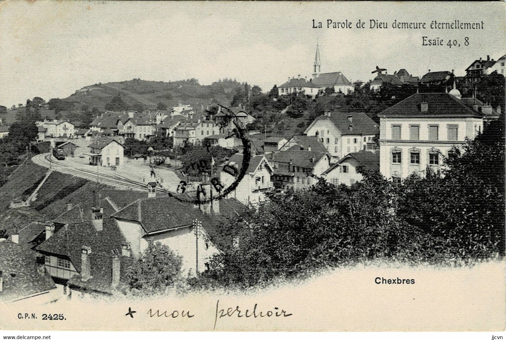 : Suisse - Canton De Vaud - Chexbres - Vue Générale - Chexbres