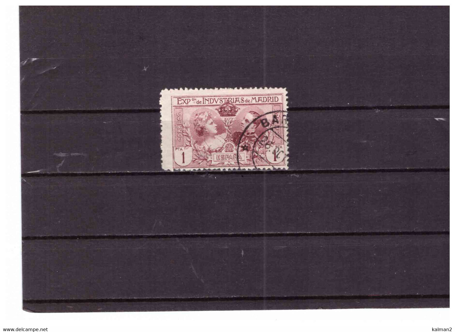 XX3107    -   SPAGNA    /   USED  CAT. UNIFICATO.  Nr.  240  ( D.  11  1/2  ) - Used Stamps