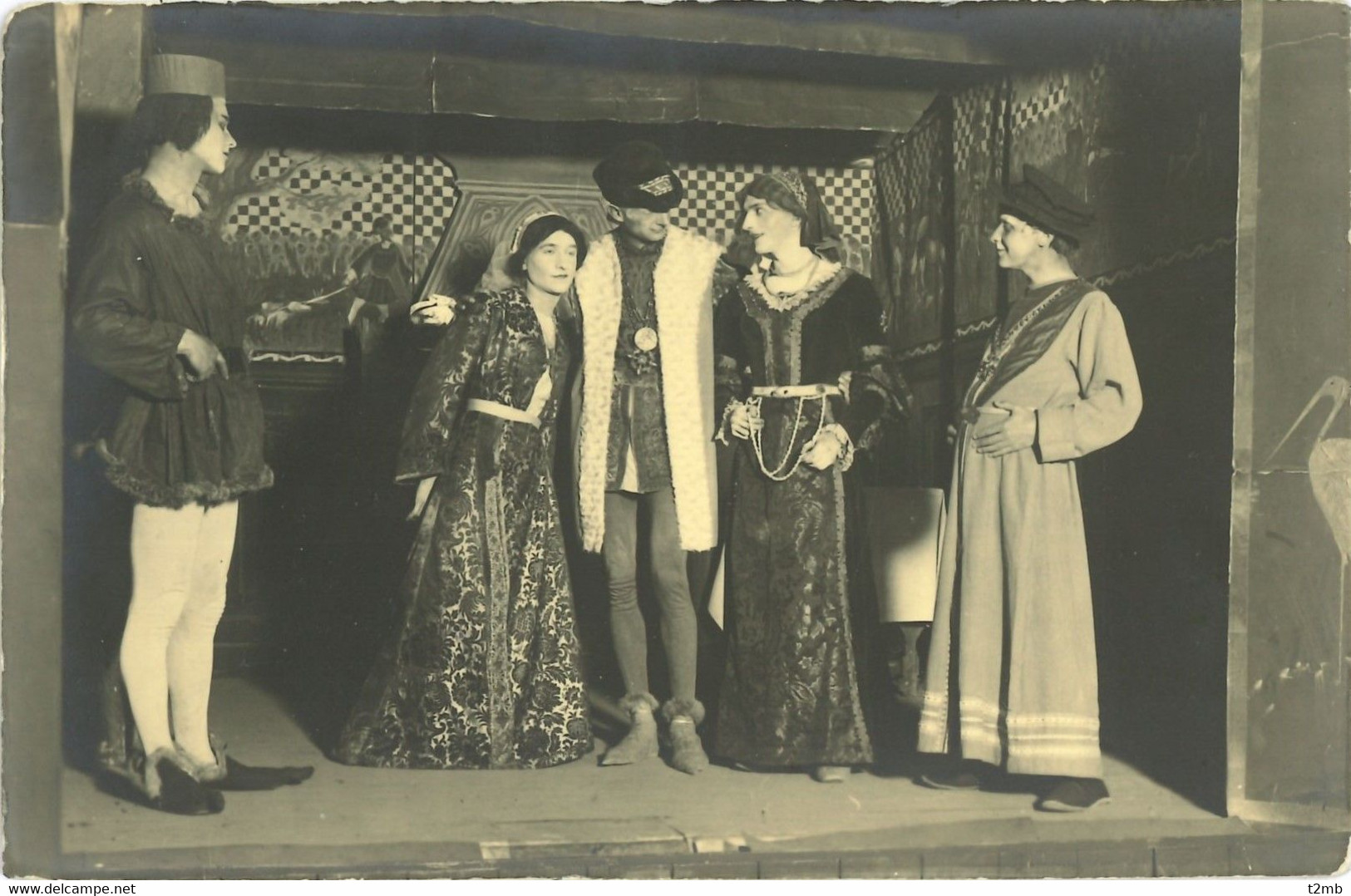 Carte Photo - Pièce De Théâtre "Gringoire", Jouée à Friedberg En Juillet 1917 - Friedberg