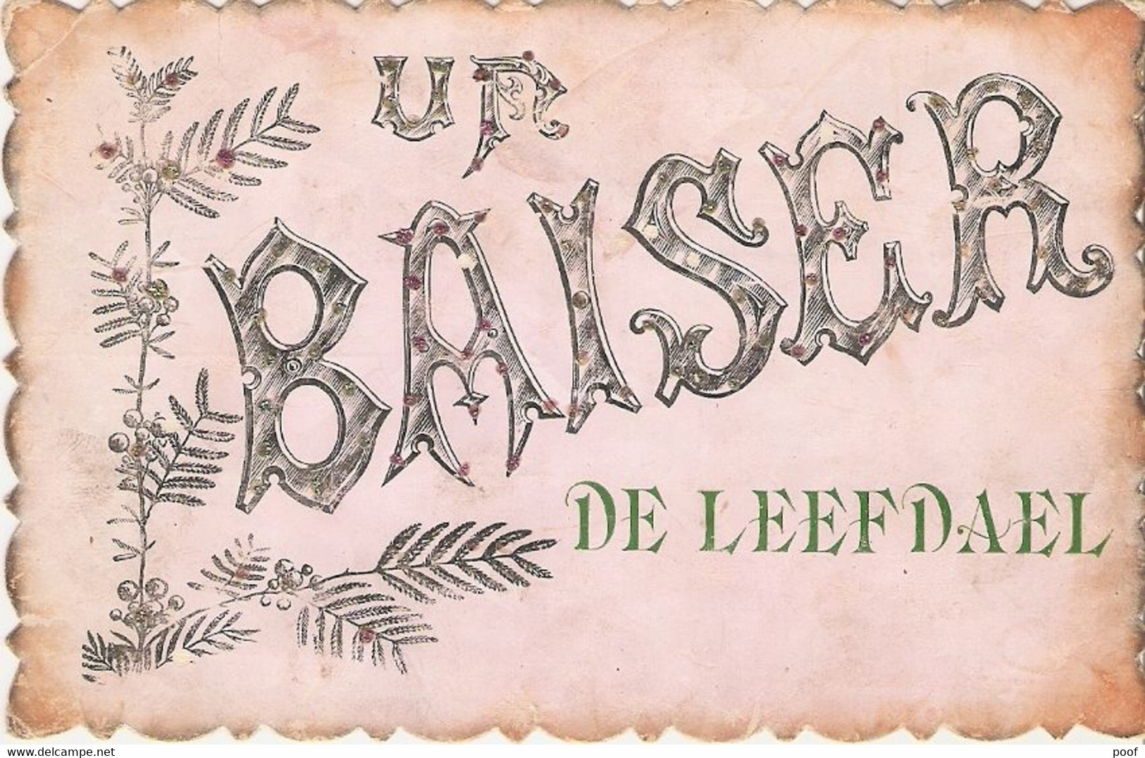 Leefdael / Leefdaal : Un Baiser De ... 1908 - Bertem