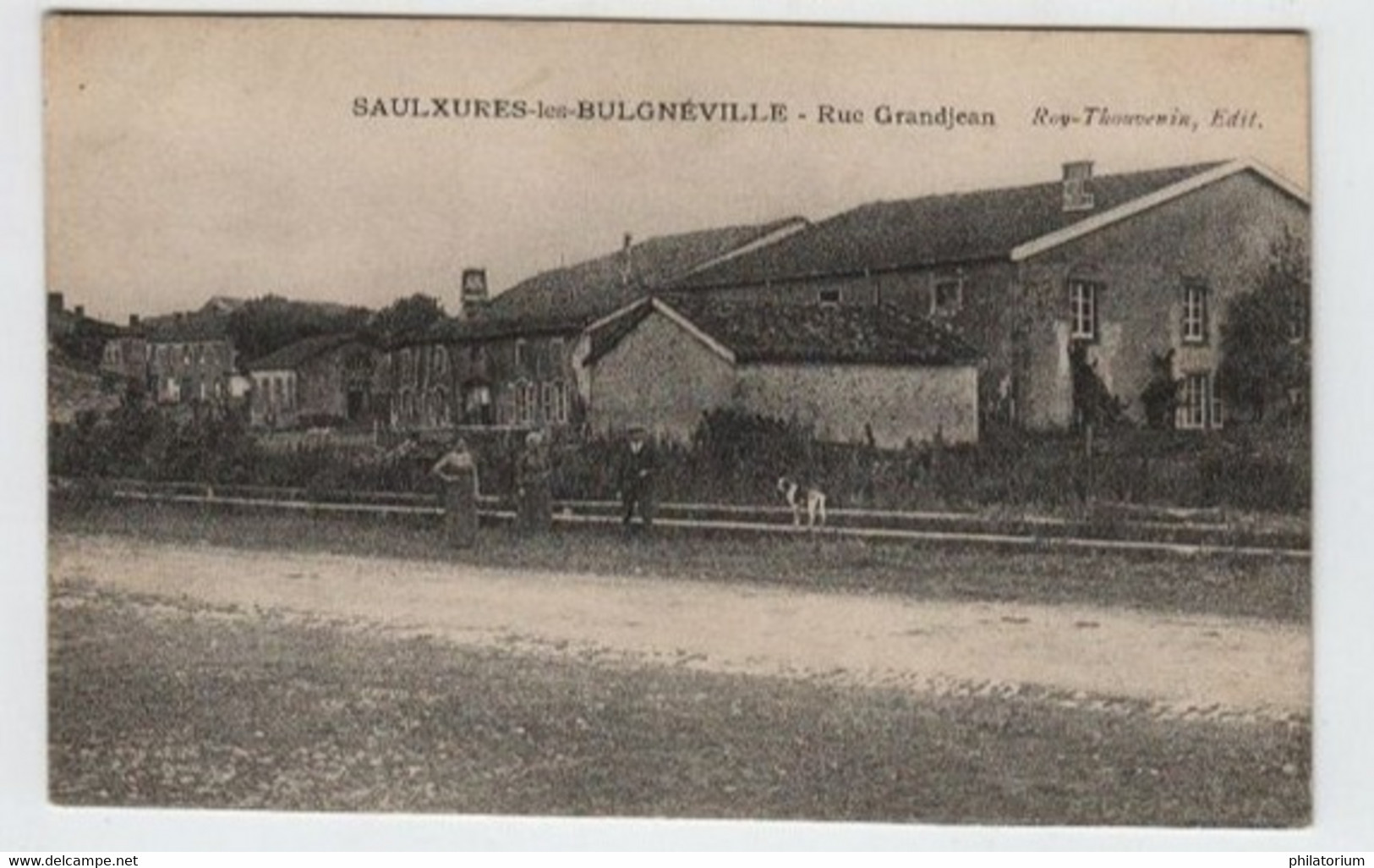 88 SAULXURES Les BULGNEVILLE  Rue Grandjean - Saint Etienne De Remiremont