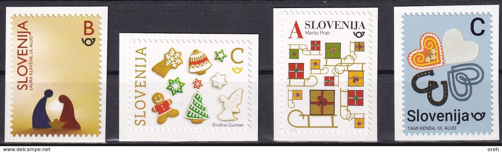 SLOVENIA  2020,CHRISTMAS AND NEW YEAR,FROM BOOKLET,,MNH - Slovenia
