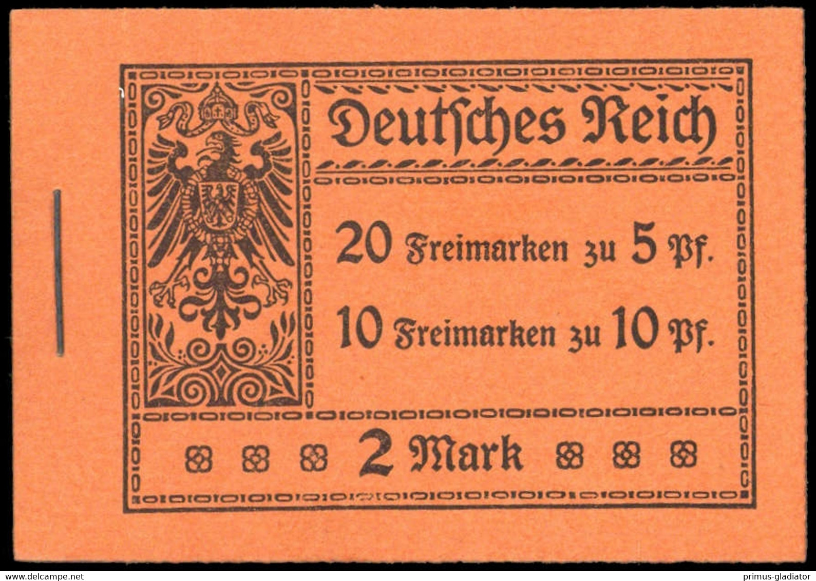 1913, Deutsches Reich, MH 5.20 B - Libretti