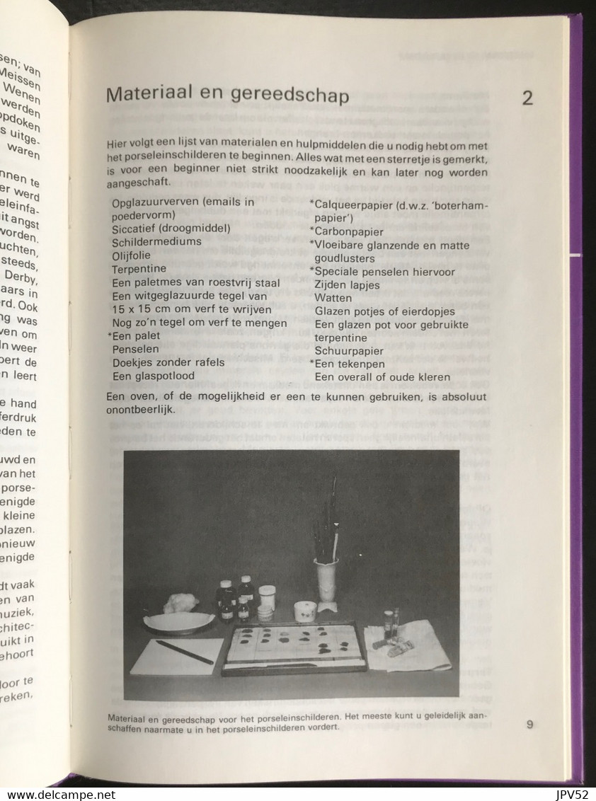 (358) Porcelein Schilderen -  Sheila Southwell - Gaade - 80p - 1981 - Als Nieuw - Pratique