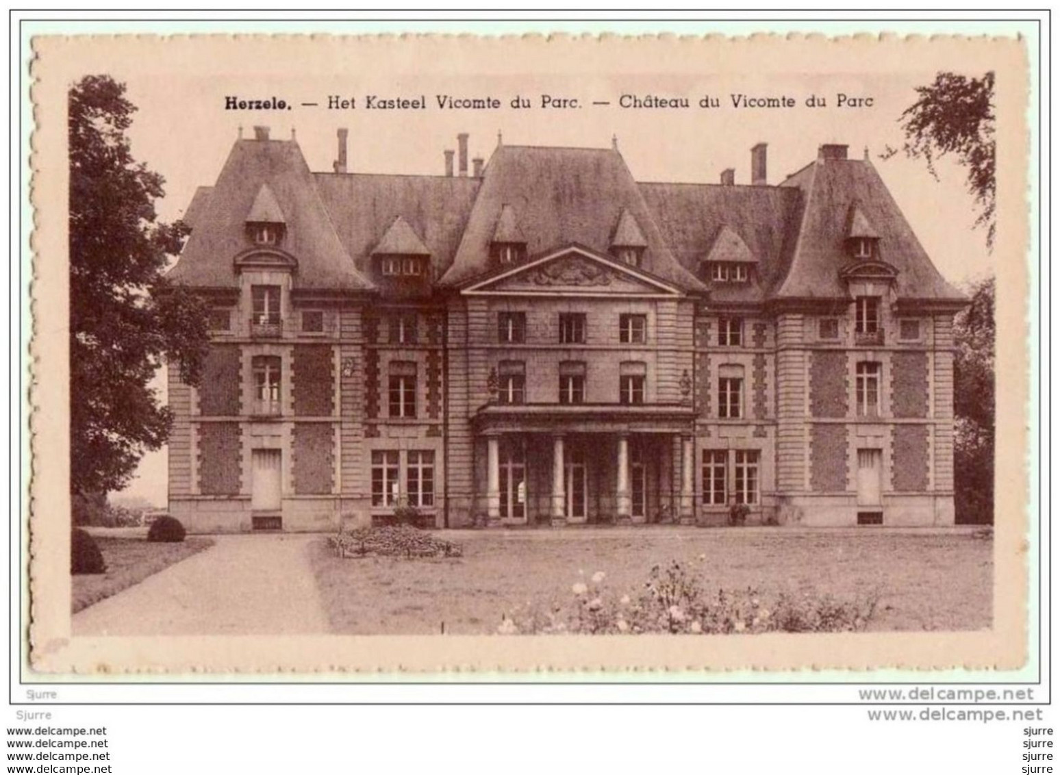 HERZELE - Kasteel Vicomte Du Parc - Château * - Herzele