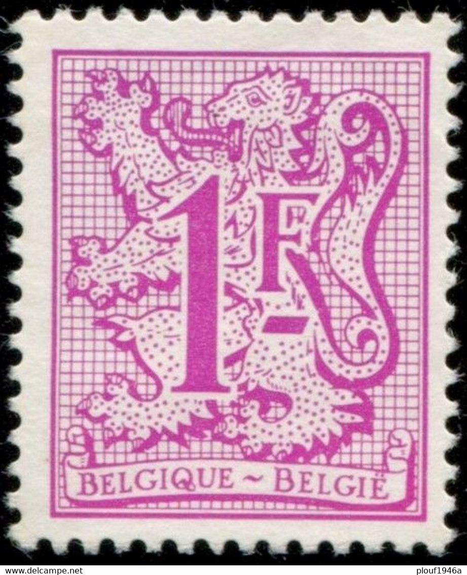 COB 1850 A P6 (*) / Yvert Et Tellier N° 1844 A (*) - 1977-1985 Zahl Auf Löwe (Chiffre Sur Lion)