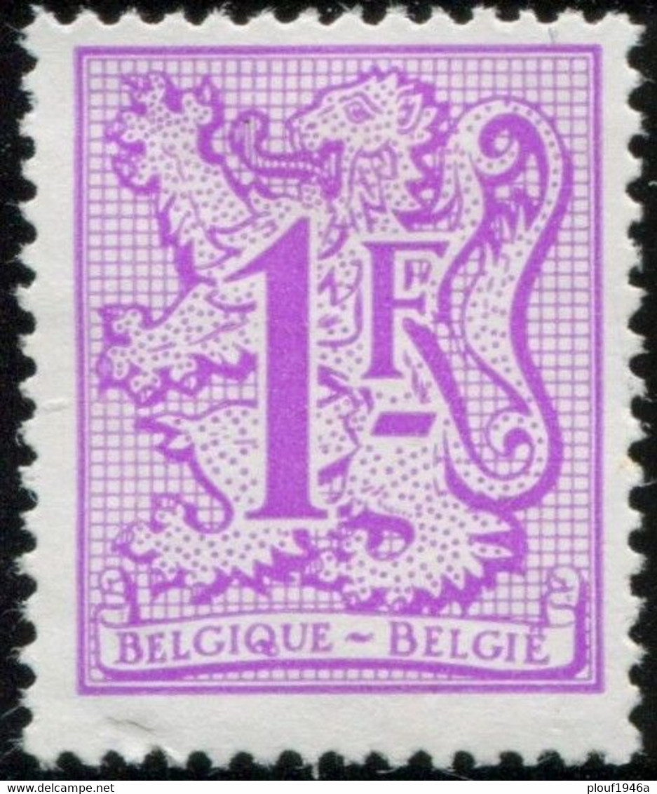 COB 1850  P7 (*) / Yvert Et Tellier N° 1844 A (*) - 1977-1985 Cijfer Op De Leeuw