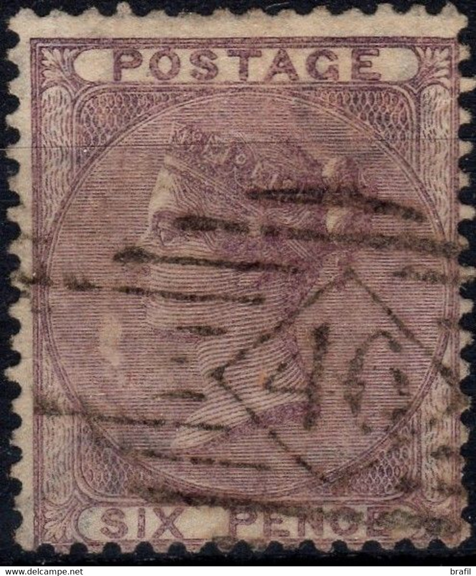 1855 Gran Bretagna, 6 P. Usato - Non Classificati