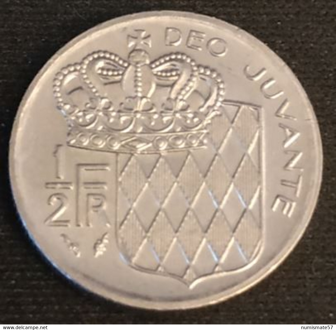 MONACO - ½ - 1/2 FRANC 1979 - Rainier III - KM 145 - 1949-1956 Oude Frank