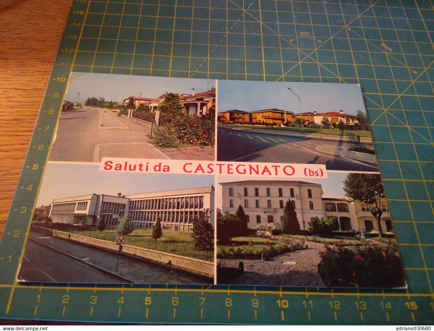 51616 SALUTI DA CASTEGNATO BRESCIA VEDI RETRO - Brescia