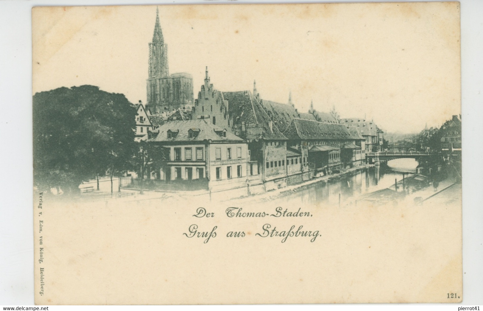 STRASBOURG - Gruss Aus STRASSBURG - Der Thomas Staden - Strasbourg