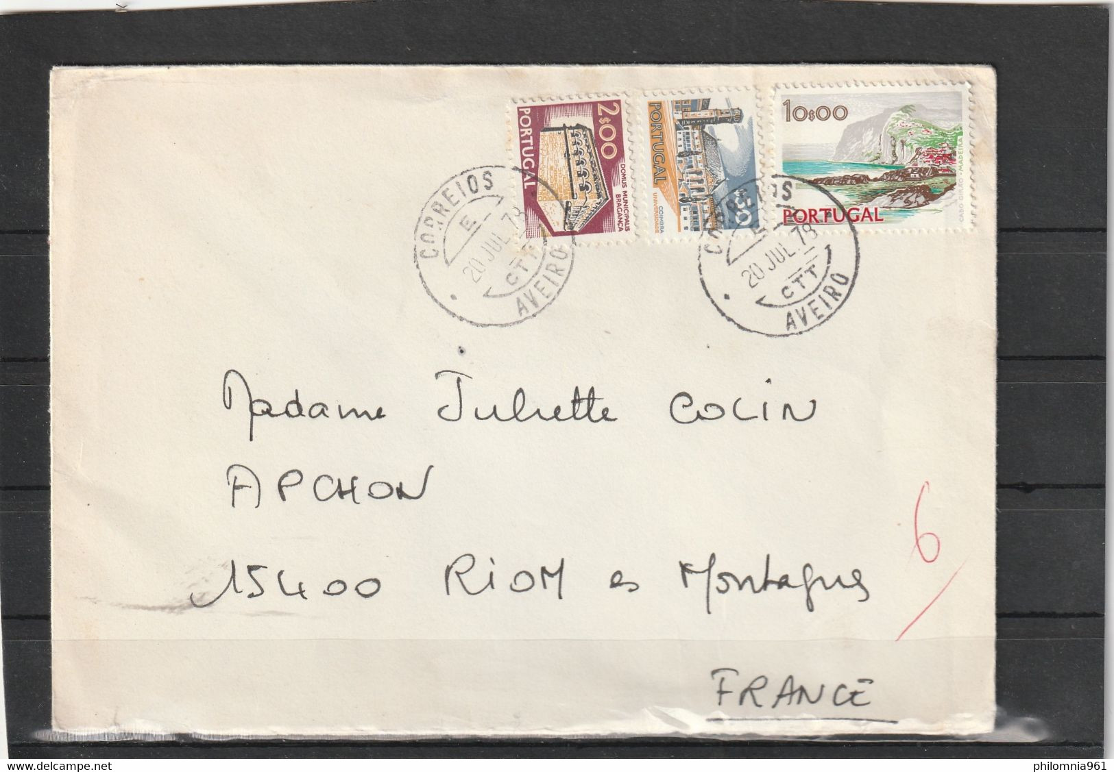 Portugal COVER AIRMAIL - Other & Unclassified