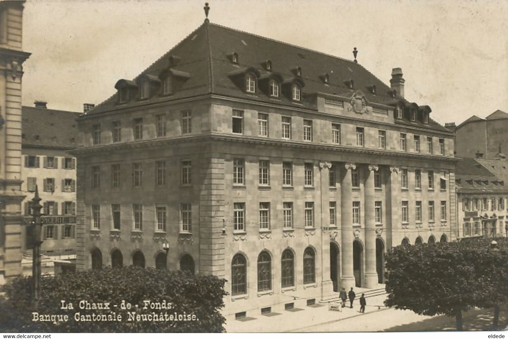 La Chaux De Fonds Banque Cantonale Neuchateloise Neuchatel Envoi à Berneix Prossy Haute Savoie Bank - La Chaux-de-Fonds