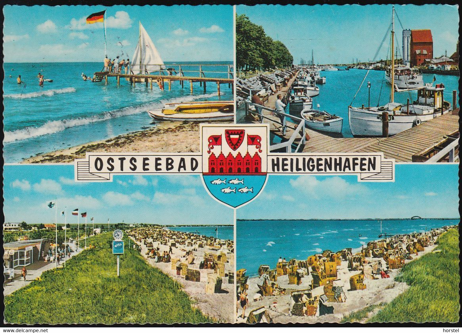 D-23774 Heiligenhafen - Ostseebad - Alte Ansichten - 2x Nice Stamps - Heiligenhafen