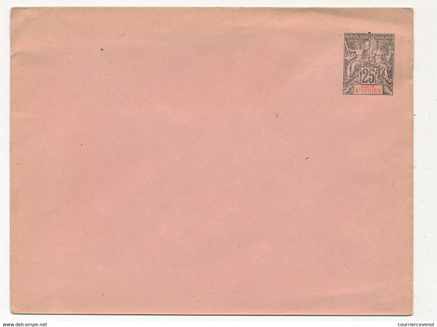 COTE D'IVOIRE - Entier Postal (enveloppe) 25c Groupe - Ref EN 7 - 147 X 112 Mm - Neufs
