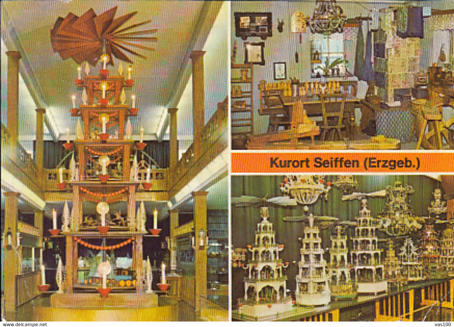 CPA SEIFFEN- TOY MUSEUM INTERIOR - Seiffen