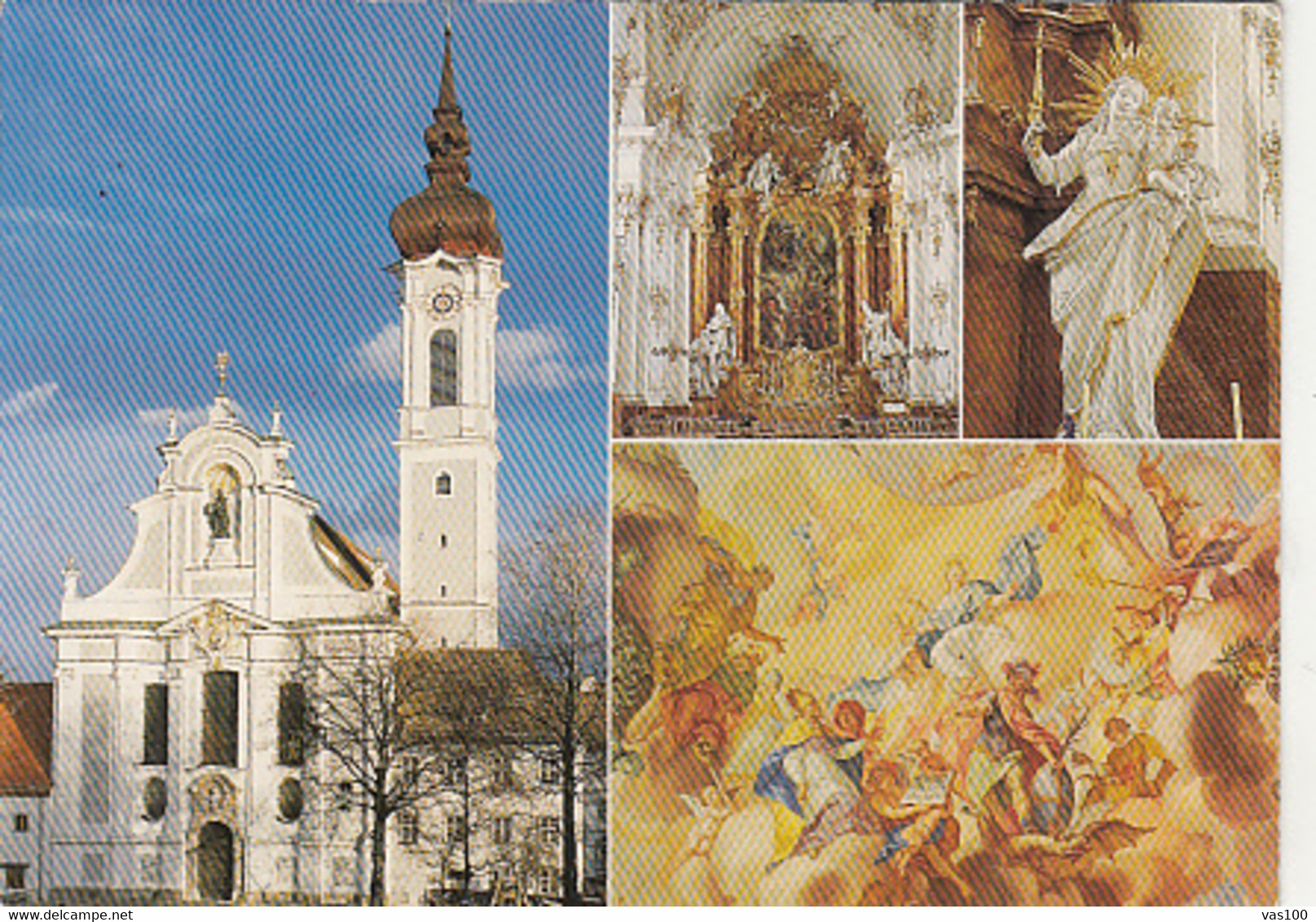 CPA DIESSEN- THE ABBEY, DIFFERENT VIEWS - Diessen