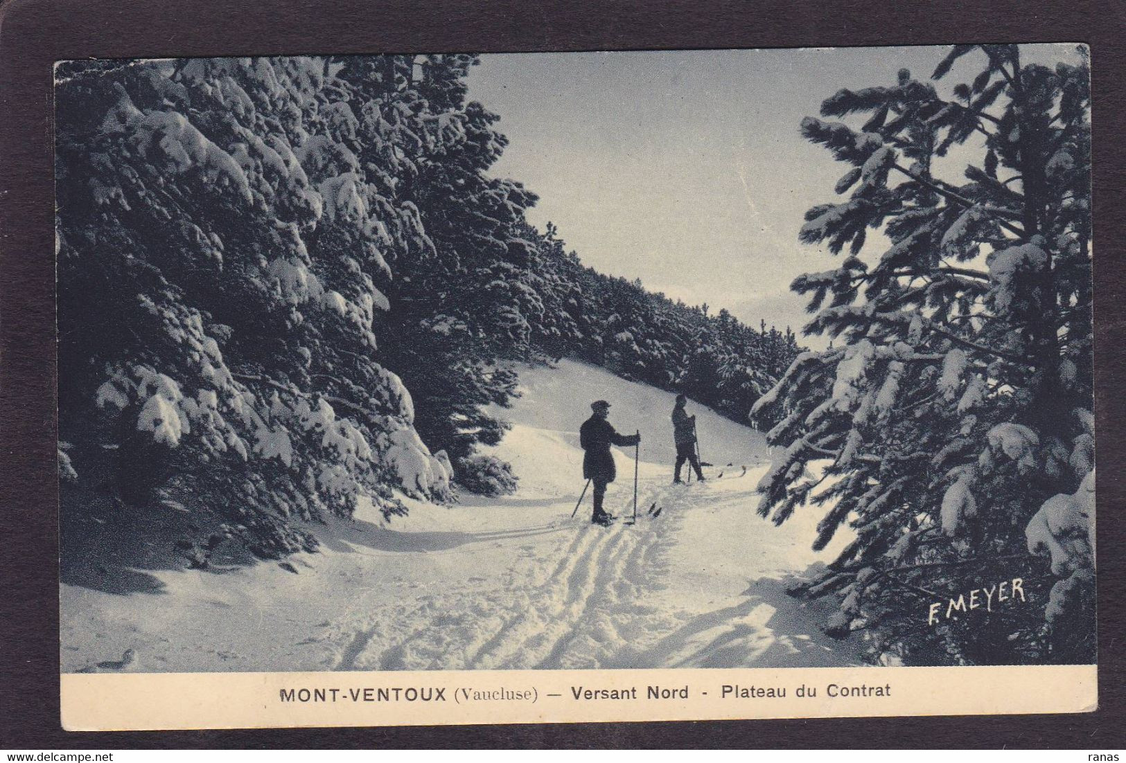 CPA Vaucluse 84 Le Mont Ventoux Non Circulé Ski - Other & Unclassified