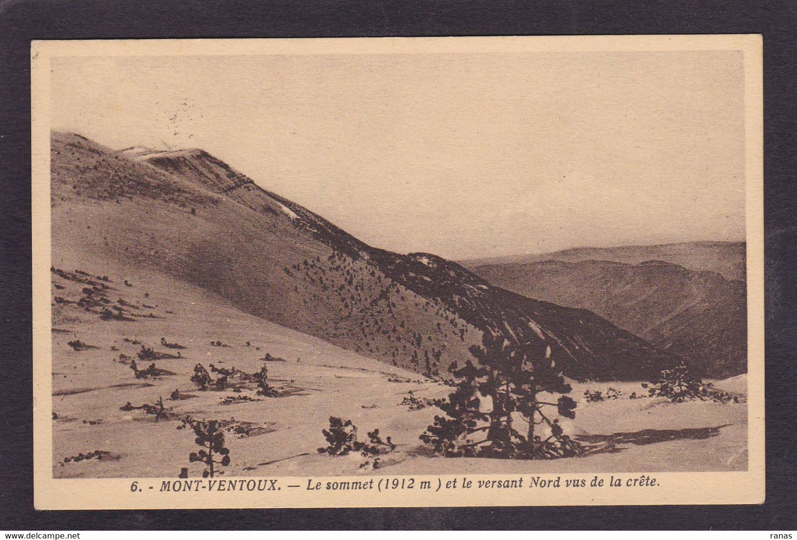 CPA Vaucluse 84 Le Mont Ventoux Circulé - Autres & Non Classés