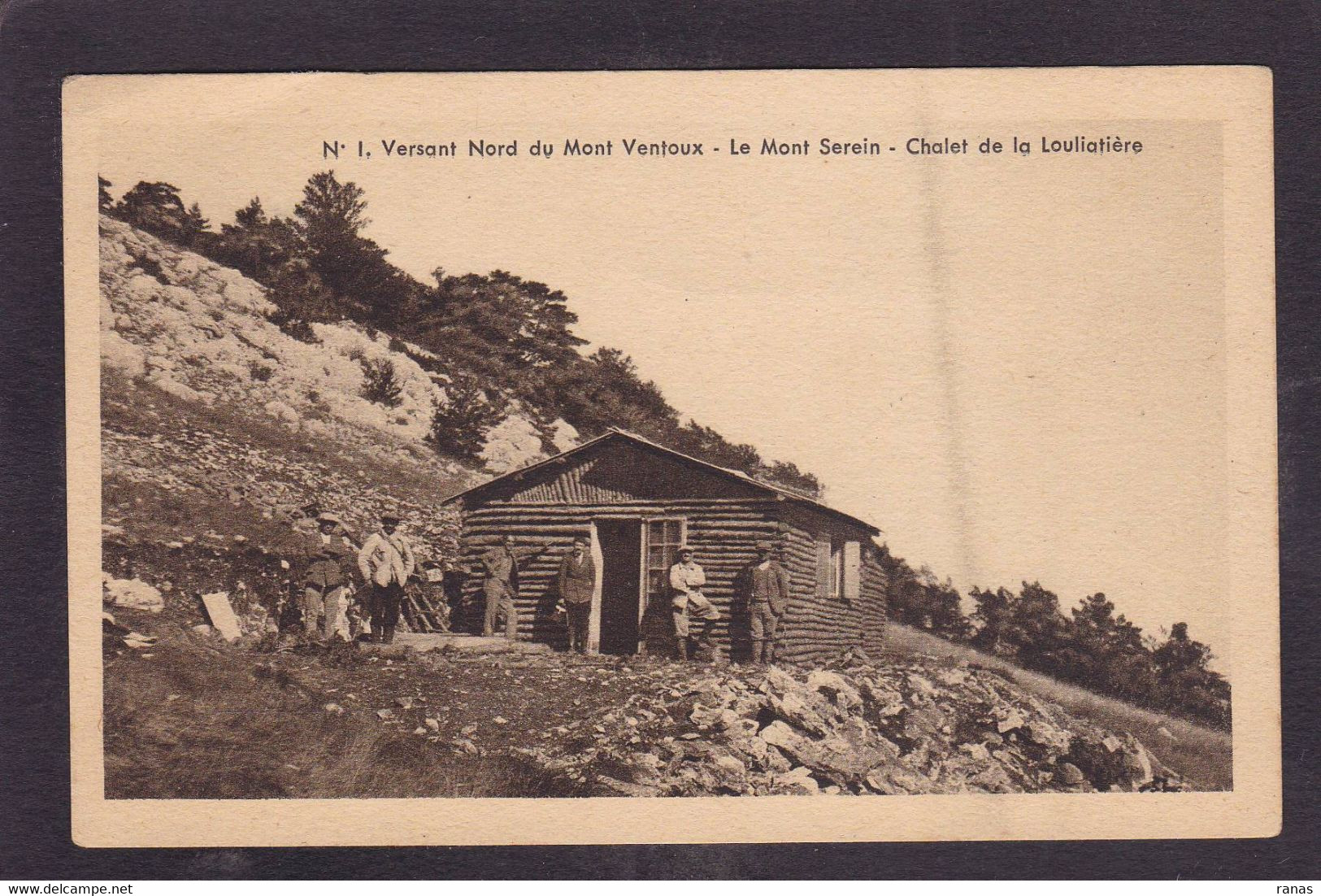 CPA Vaucluse 84 Le Mont Ventoux Non Circulé - Otros & Sin Clasificación