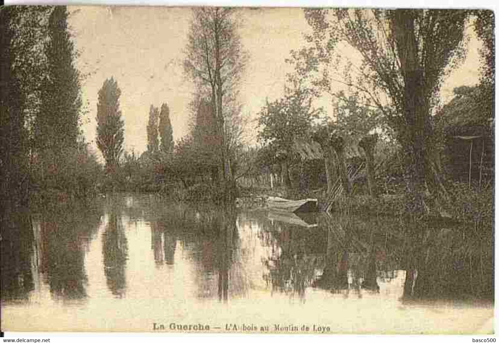 1927 LA GUERCHE : Le MOULIN De LOYE Sur L'AUBOIS - La Guerche Sur L'Aubois