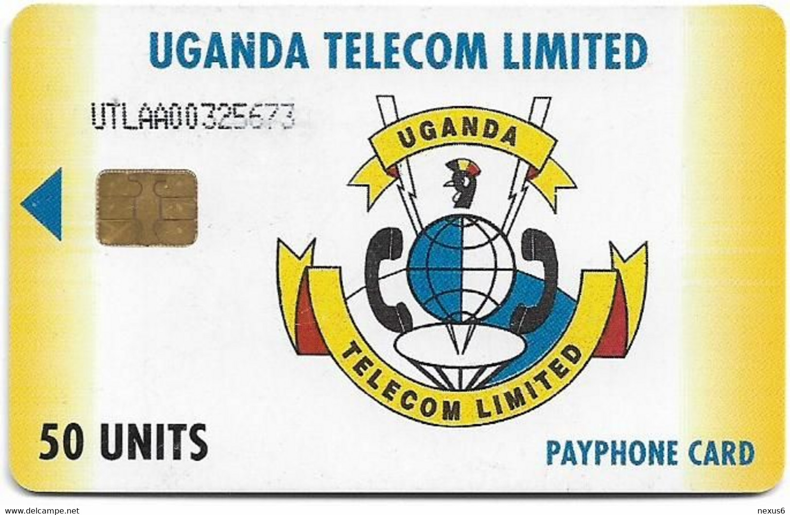 Uganda - UTL - Logo & Services, Cn. UTLAA, Siemens S35, 50U, Used - Ouganda