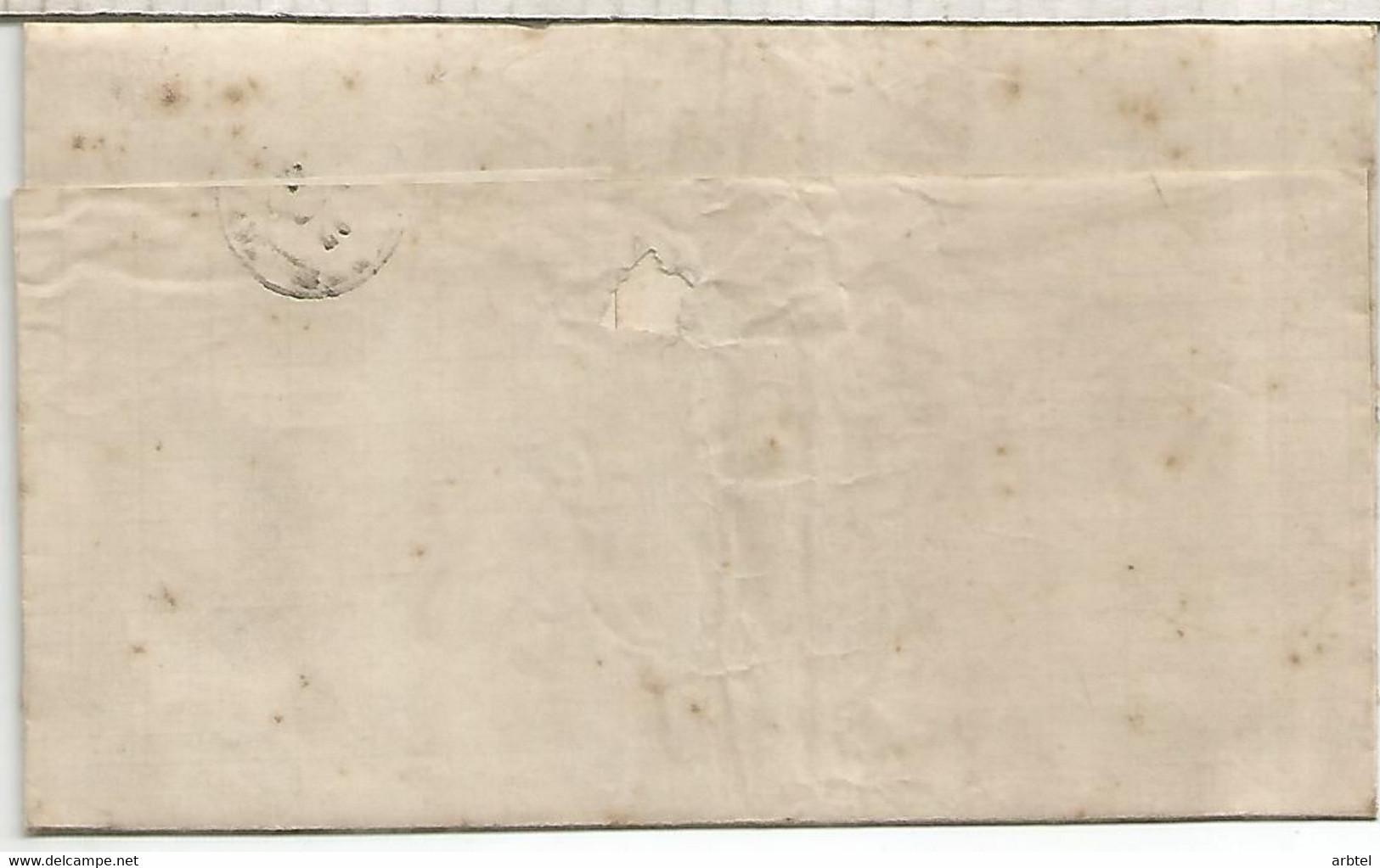 ENVUELTA ANDOAIN A TOLOSA GUIPUZCOA 1871 - Cartas & Documentos