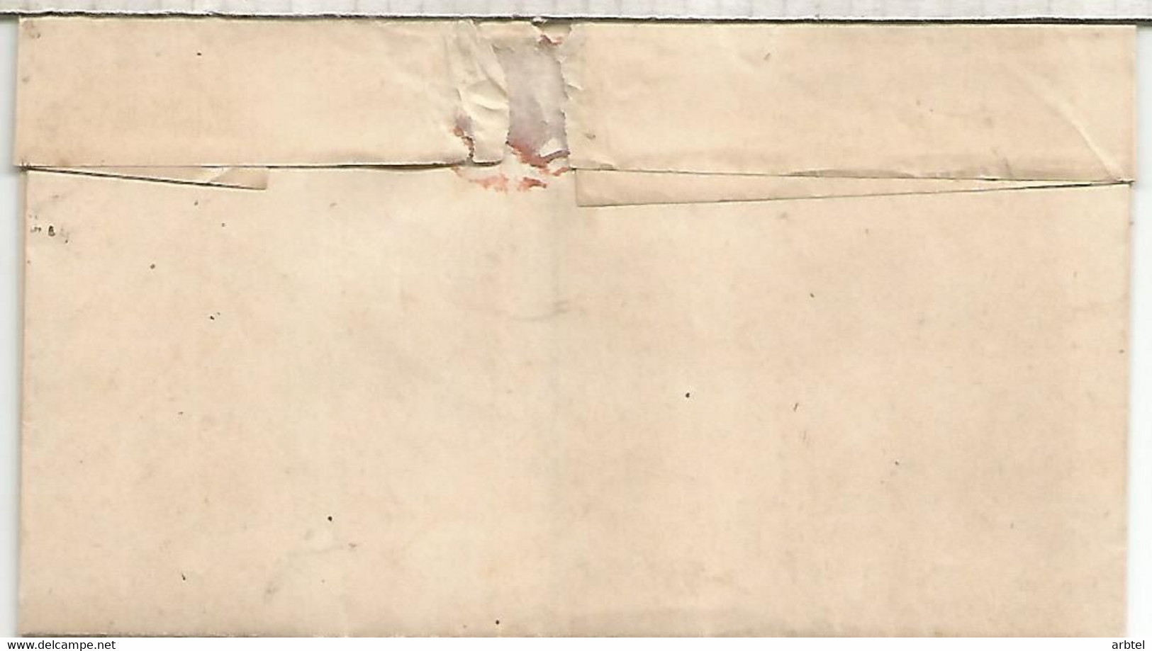 ENVUELTA HUESCA A VALLS TARRAGONA 1870 - Cartas & Documentos