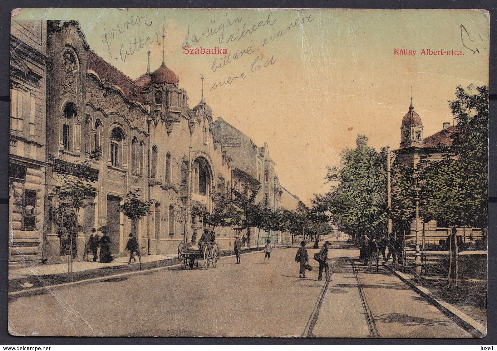 SERBIA , SUBOTICA ,     OLD  POSTCARD - Serbie