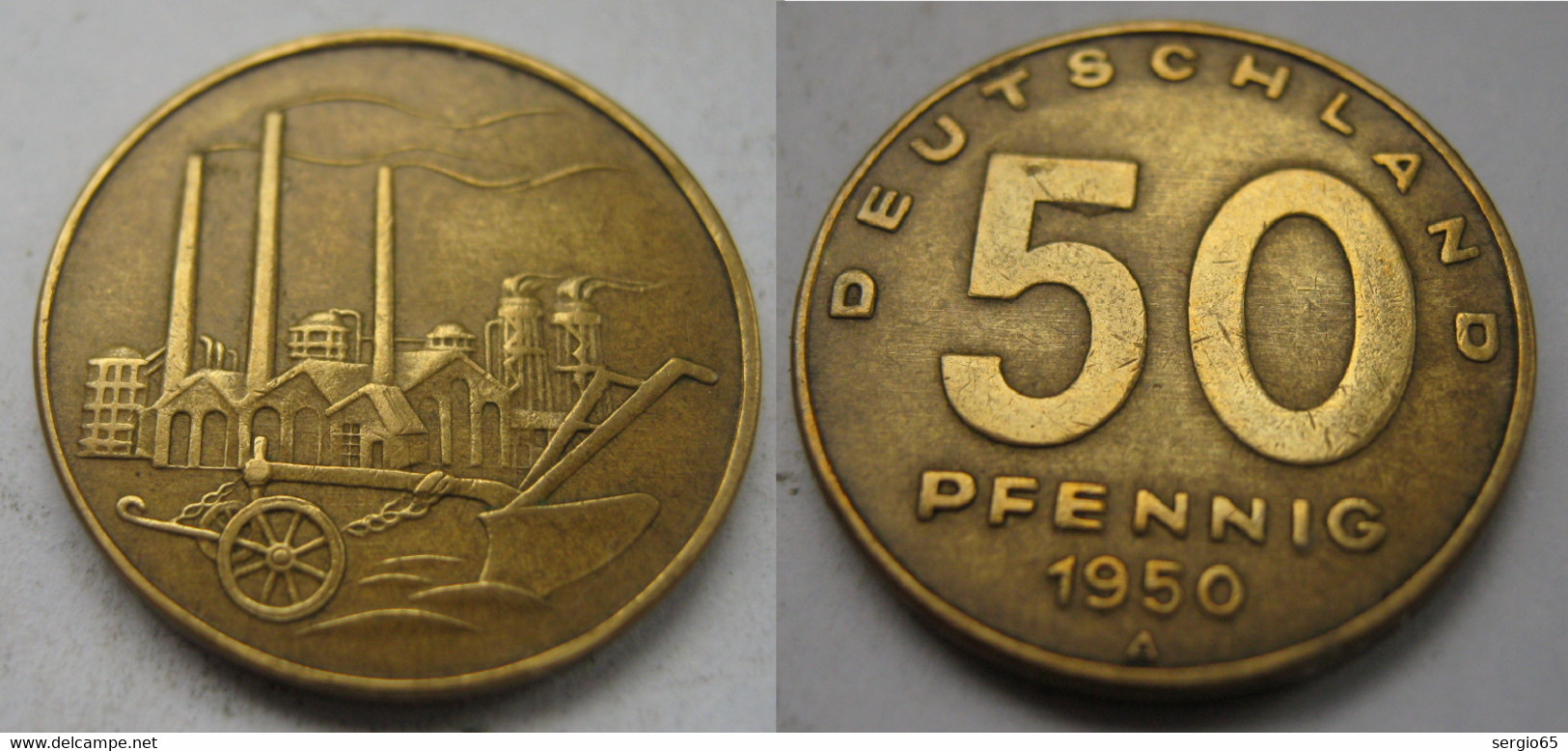 50 Pf 1950-A - 50 Pfennig