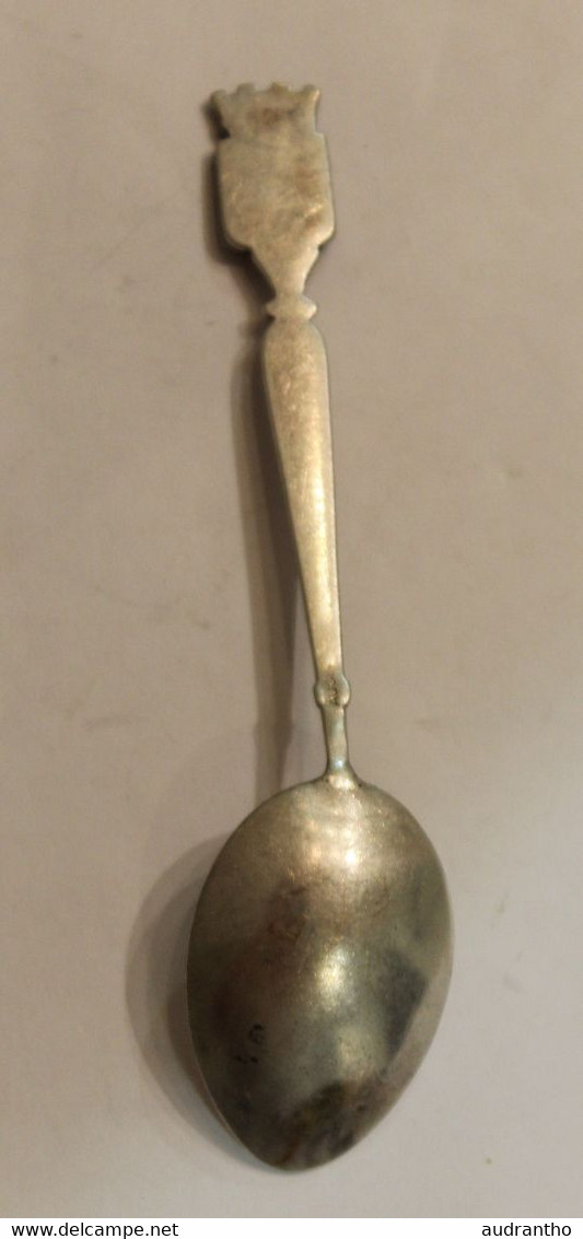 Petite Cuillère En  Argent LAVAL Blason Poinçon Crabe - Spoons