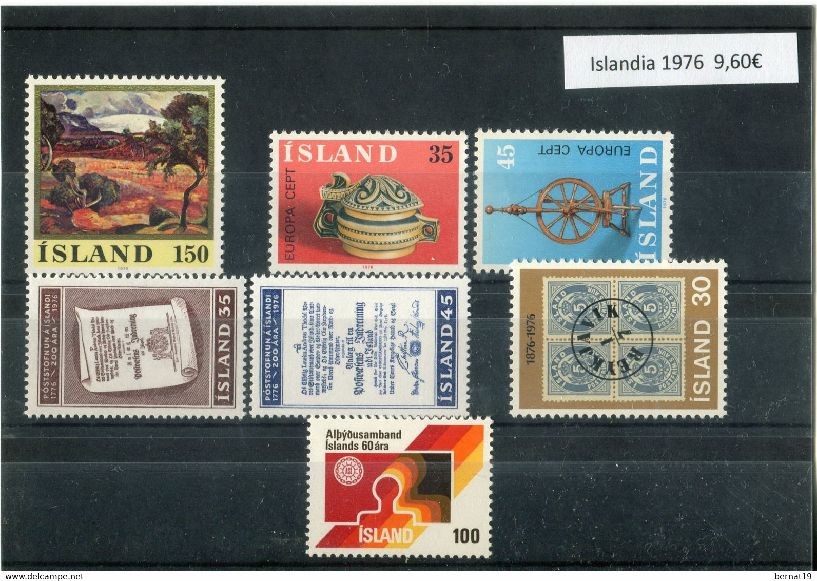 Islandia 1976 Completo ** MNH. - Années Complètes