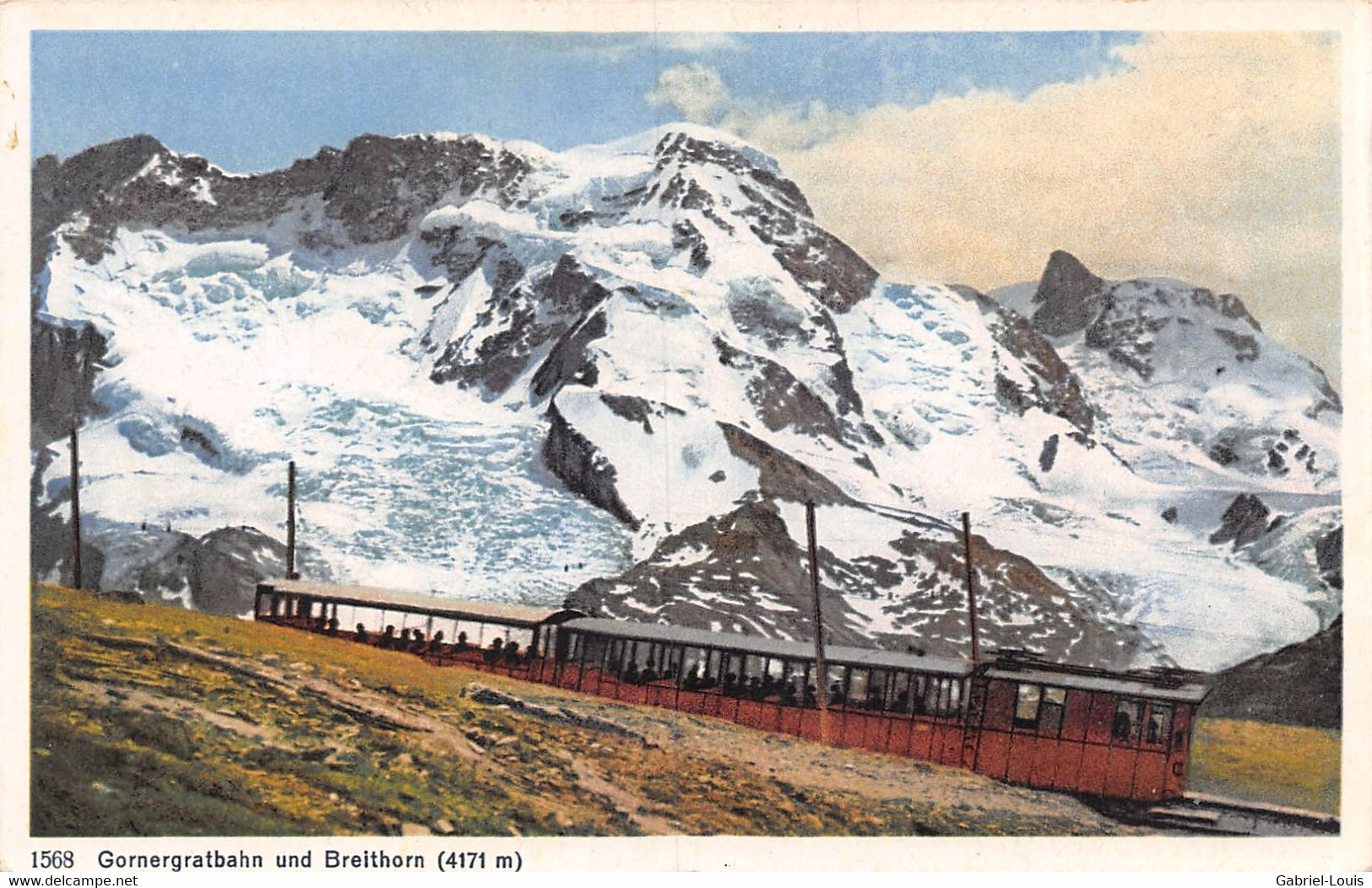Gornergratbahn Und Breithorn - Bahn - Train - Chemin De Fer - Zermatt - Zermatt