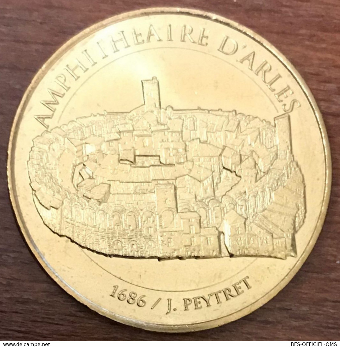 13 ARLES AMPHITHÉATRE MDP 2016 MEDAILLE SOUVENIR MONNAIE DE PARIS JETON TOURISTIQUE MEDALS COINS TOKENS - 2016