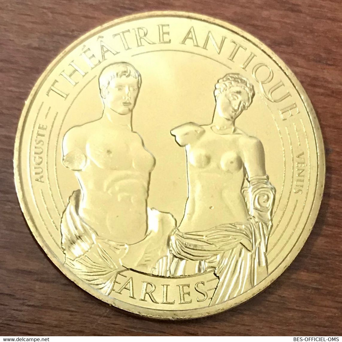 13 ARLES THÉATRE ANTIQUE AUGUSTE VENUS MDP 2017 MEDAILLE SOUVENIR MONNAIE DE PARIS JETON TOURISTIQUE MEDALS COINS TOKENS - 2017