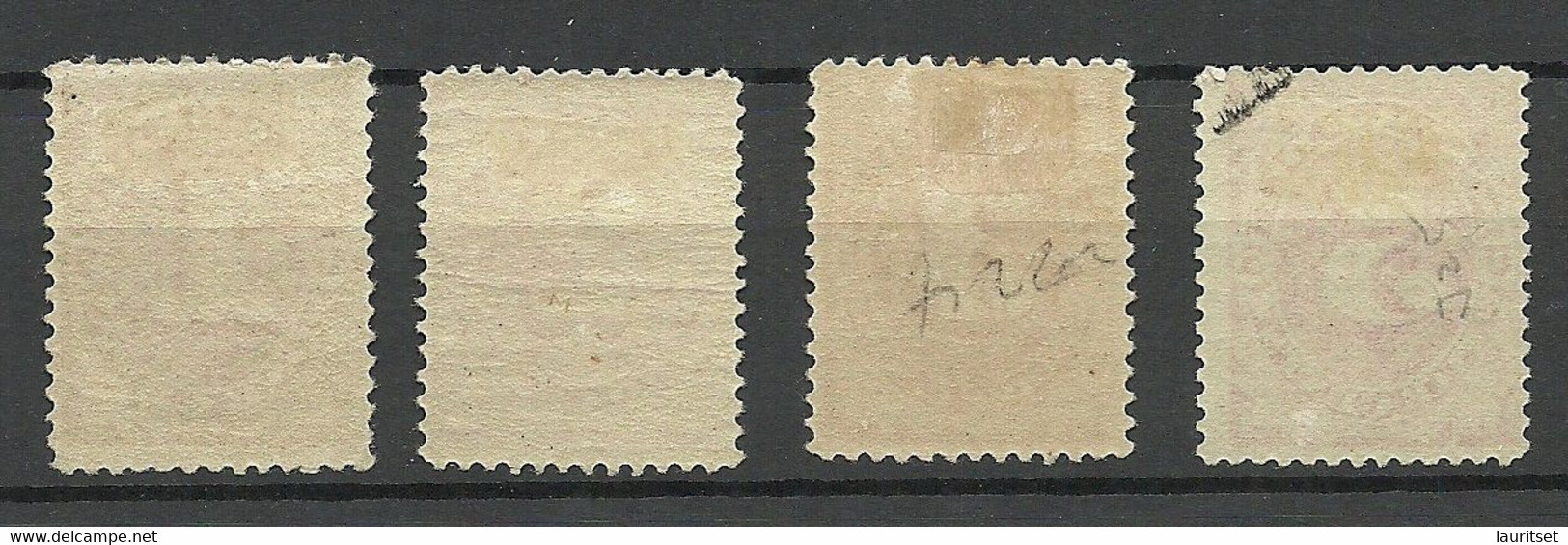 USA 1891 Postage Due Portomarken Michel 8 - 11 * - Taxe Sur Le Port