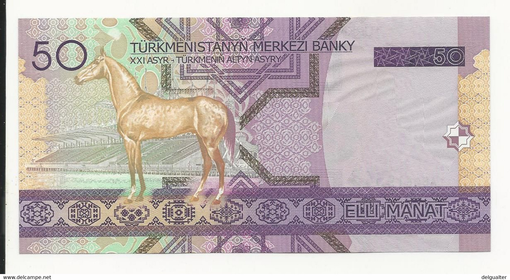 Turkmenistan 50 Manat UNC - Turkmenistan