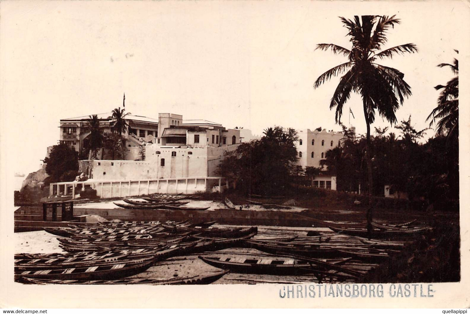 M011581 " CHRISTIANSBOURG CASTLE " -VERA FOTO CART  SPED - Ghana - Gold Coast